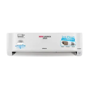 Hitachi 2 Ton 3-Star Inverter Split AC (Xpandable+, 4-Way Swing, Ice Clean, 100% Copper, Dust Filter, White – Model 3400SXL)